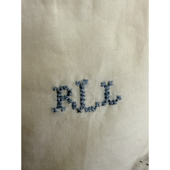 Ralph Lauren LRL  Skirt 14 A Line Off White Cotton Pintuck Cottagecore Prairie - Picture 7 of 11